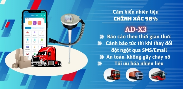 Cảm biến nhiên liệu X3 - Công Ty CP Điện Tử Viễn Thông Ánh Dương - ADSUN